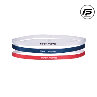 Fatpipe Winny-Headband Set | white - red - blue